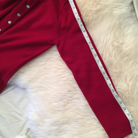 ANNTAYLOR 2Ply CASHMERE CARDIGAN SZ XSMALL - Picture 7 of 7